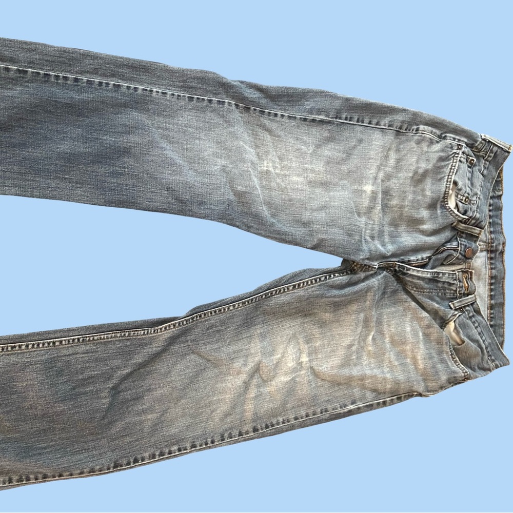 Levi's Gray Straight Jeans with Classic Fit
